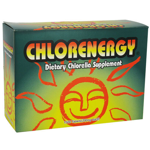 Chlorenergy Dietary Chlorella 200 Mg Supplement Tablets, 1500 Ea